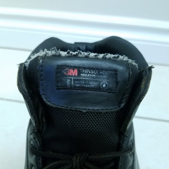 Weather Spirits 3M Thinsulate Insulation Water Resistant Black Boots Size 12 - Picture 9 of 11